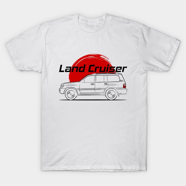 Toyota land cruiser t shirt top